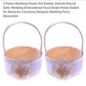 Flower girl baskets